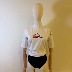 🏄‍♀️ Quiksilver Women's Hawaii Rashguard S (Used Gently)
